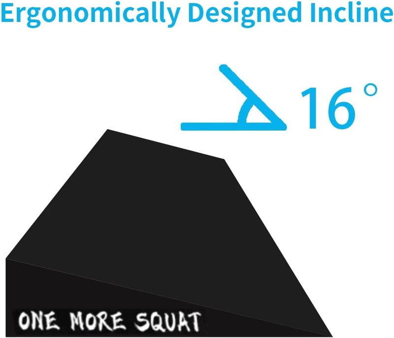 WINBOX Slant Board for Weightlifting and Calf Stretching - Non-Slip Heel Elevated Squat Wedge Block - Image 5